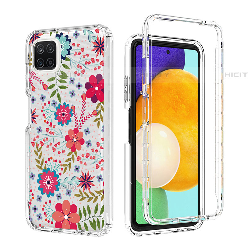 Custodia Silicone Trasparente Ultra Sottile Morbida Cover Fronte e Retro 360 per Samsung Galaxy F42 5G