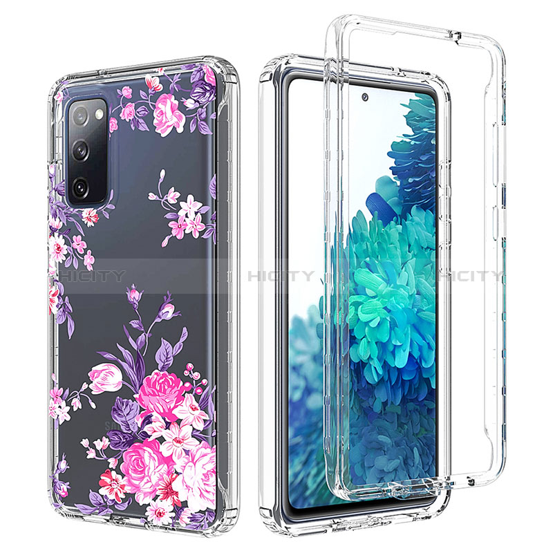 Custodia Silicone Trasparente Ultra Sottile Morbida Cover Fronte e Retro 360 per Samsung Galaxy S20 Lite 5G