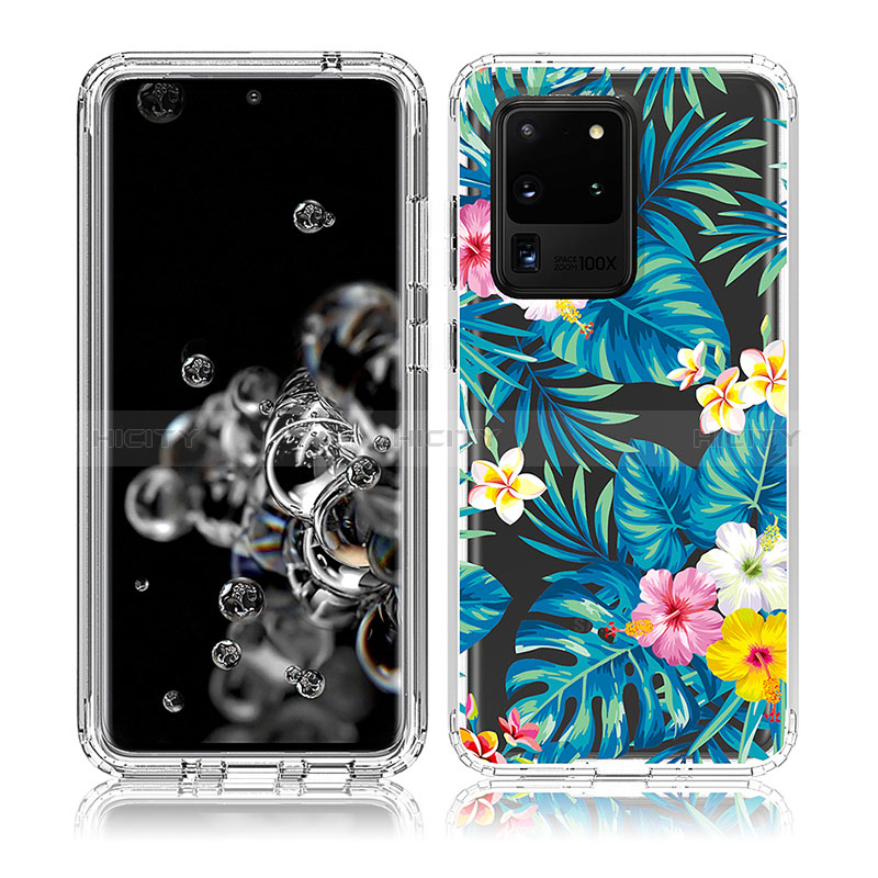 Custodia Silicone Trasparente Ultra Sottile Morbida Cover Fronte e Retro 360 per Samsung Galaxy S20 Ultra 5G