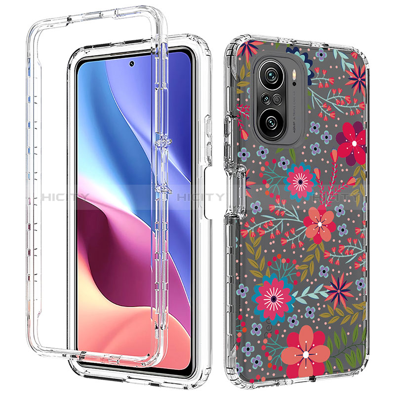 Custodia Silicone Trasparente Ultra Sottile Morbida Cover Fronte e Retro 360 per Xiaomi Mi 11i 5G