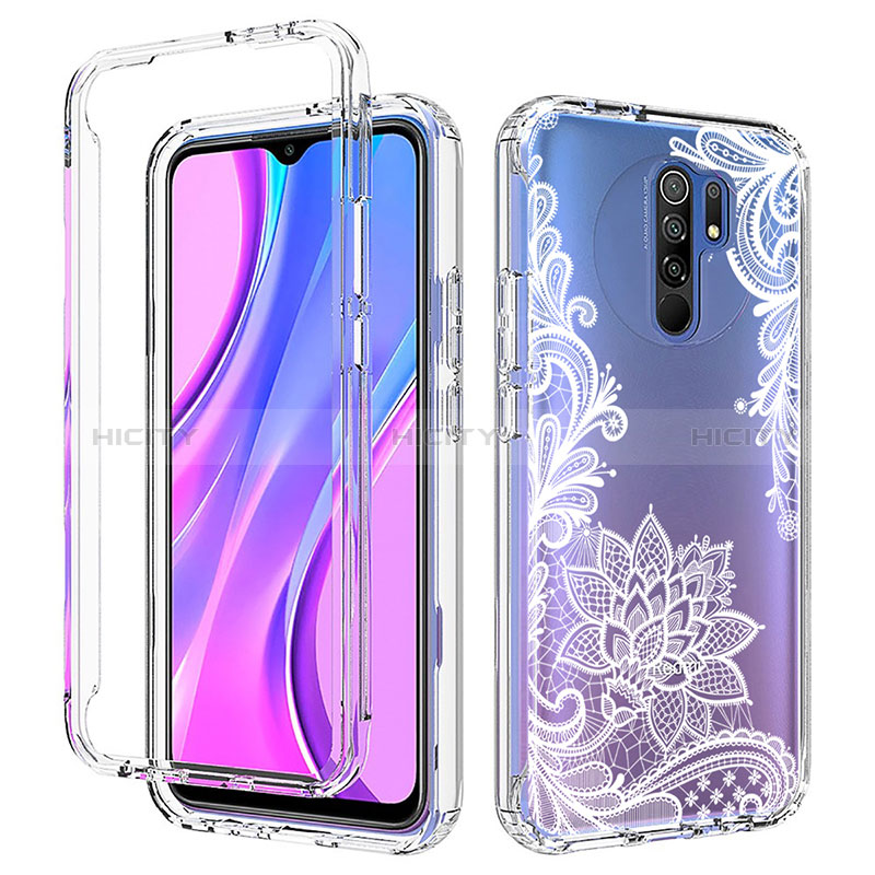 Custodia Silicone Trasparente Ultra Sottile Morbida Cover Fronte e Retro 360 per Xiaomi Poco M2