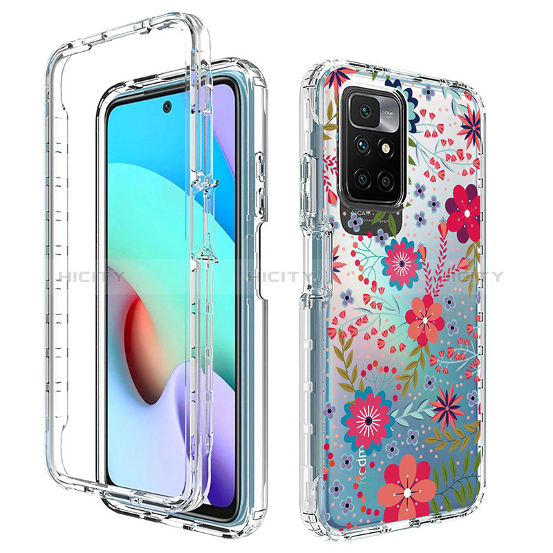 Custodia Silicone Trasparente Ultra Sottile Morbida Cover Fronte e Retro 360 per Xiaomi Redmi Note 11 4G (2021)