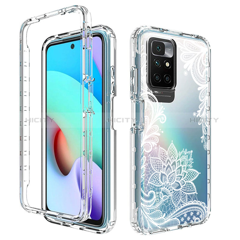 Custodia Silicone Trasparente Ultra Sottile Morbida Cover Fronte e Retro 360 per Xiaomi Redmi Note 11 4G (2021)