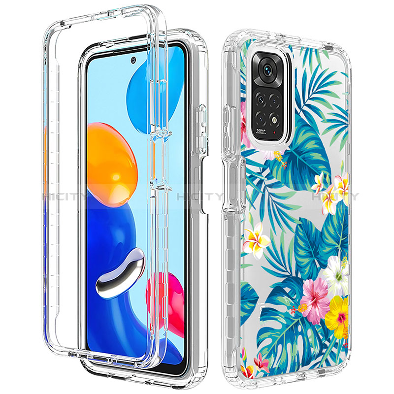 Custodia Silicone Trasparente Ultra Sottile Morbida Cover Fronte e Retro 360 per Xiaomi Redmi Note 11 4G (2022)