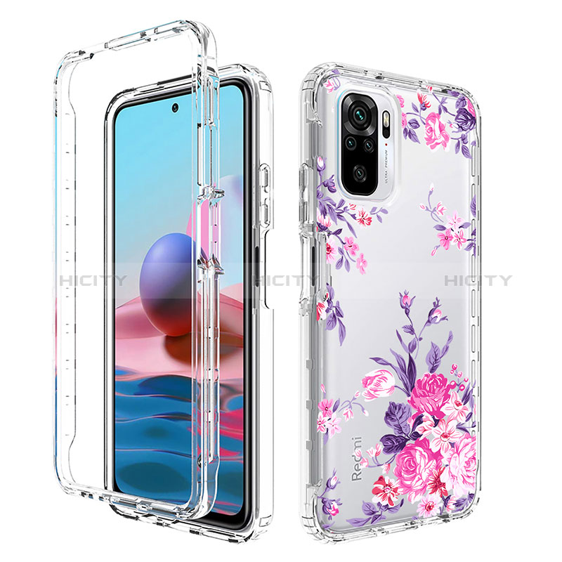 Custodia Silicone Trasparente Ultra Sottile Morbida Cover Fronte e Retro 360 per Xiaomi Redmi Note 11 SE India 4G