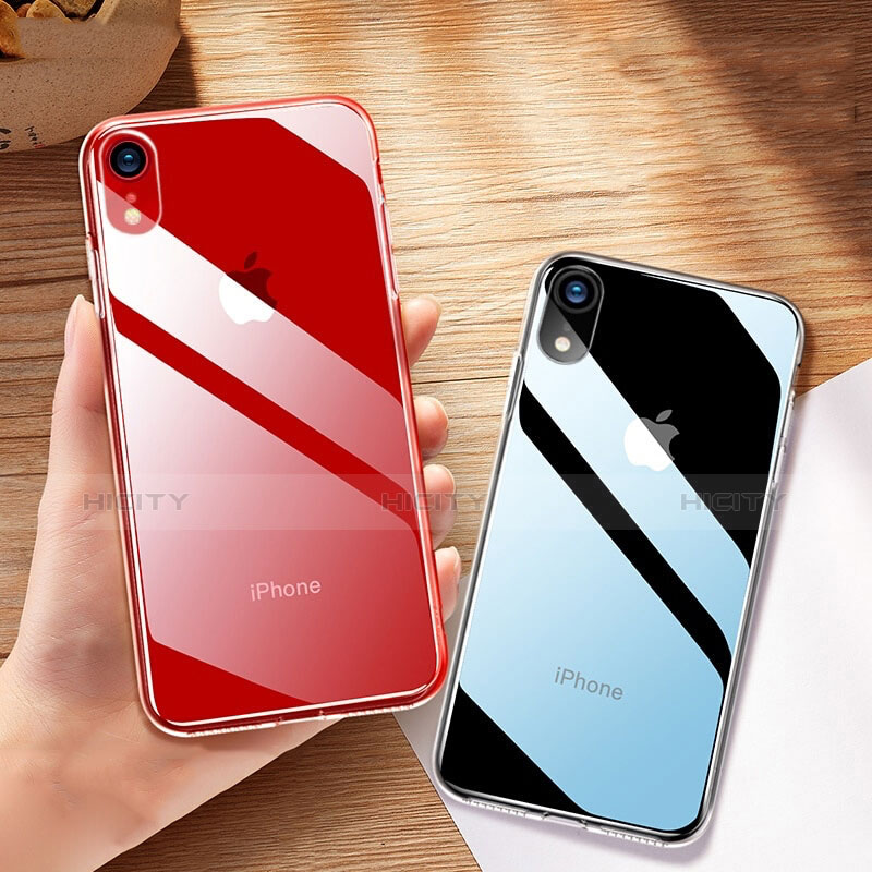 Custodia Silicone Trasparente Ultra Sottile Morbida HC06 per Apple iPhone XR Chiaro