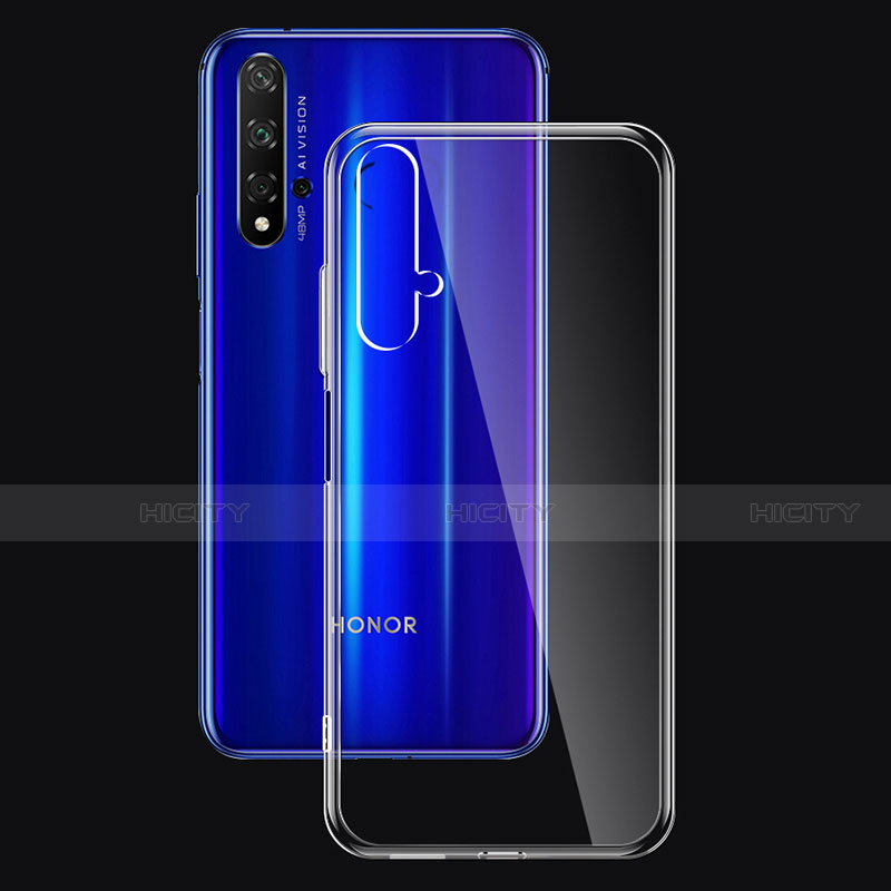 Custodia Silicone Trasparente Ultra Sottile Morbida K01 per Huawei Nova 5T Chiaro