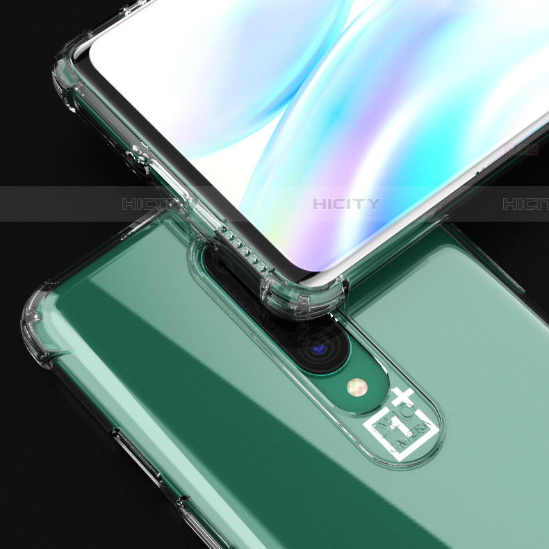 Custodia Silicone Trasparente Ultra Sottile Morbida K01 per OnePlus 8 Chiaro