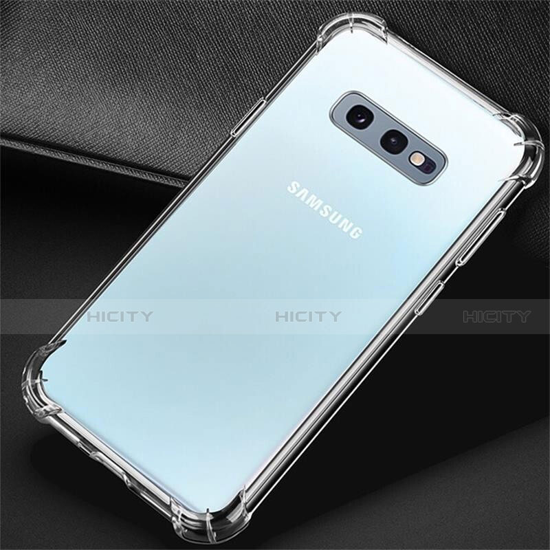 Custodia Silicone Trasparente Ultra Sottile Morbida K01 per Samsung Galaxy S10e Chiaro