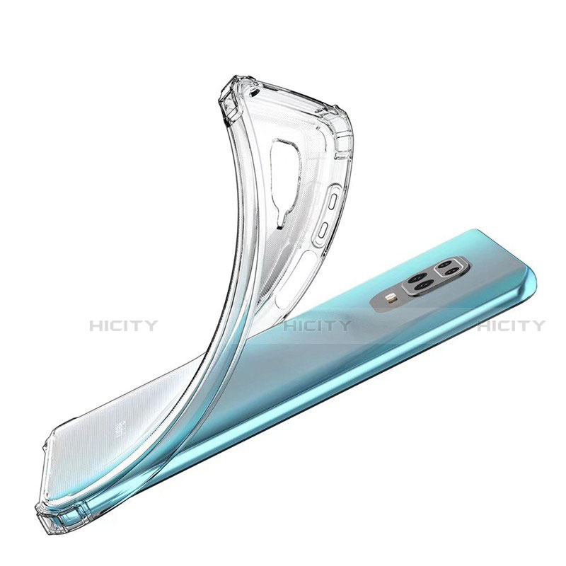 Custodia Silicone Trasparente Ultra Sottile Morbida K01 per Xiaomi Redmi Note 9 Pro Max Chiaro