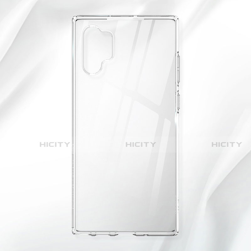 Custodia Silicone Trasparente Ultra Sottile Morbida K02 per Samsung Galaxy Note 10 Plus Chiaro