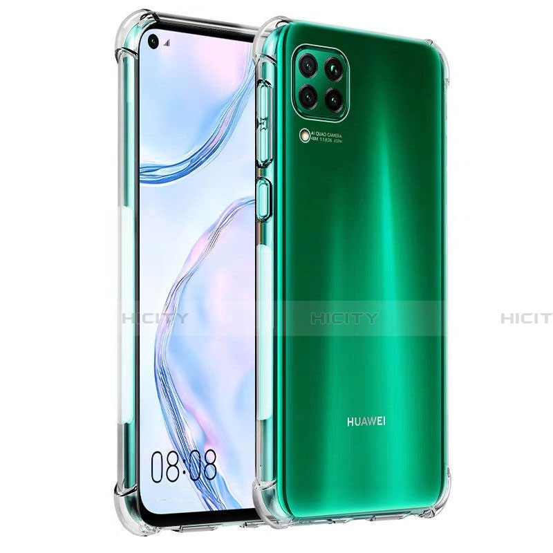 Custodia Silicone Trasparente Ultra Sottile Morbida K03 per Huawei Nova 7i Chiaro