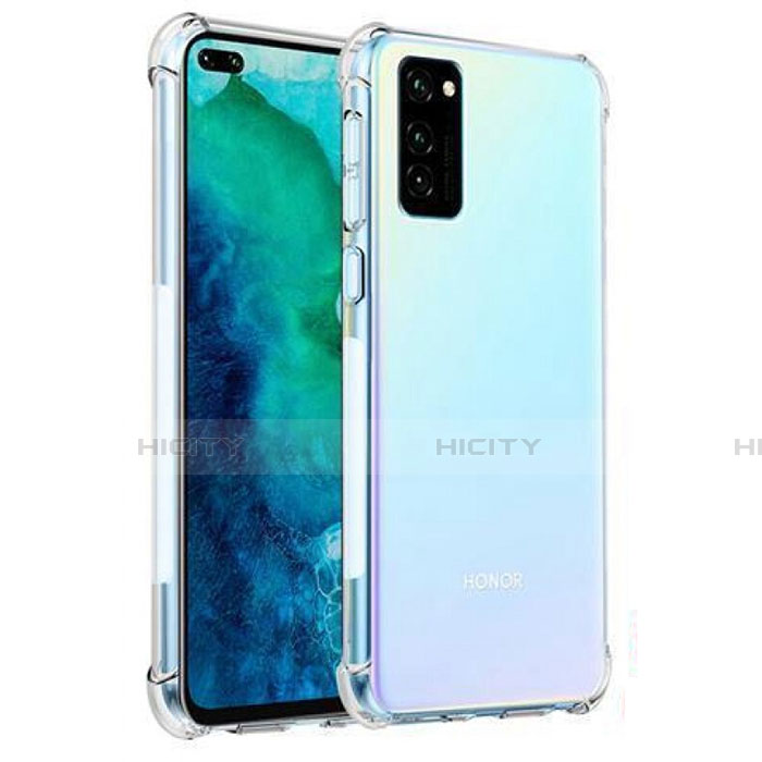 Custodia Silicone Trasparente Ultra Sottile Morbida K04 per Huawei Honor V30 Pro 5G Chiaro