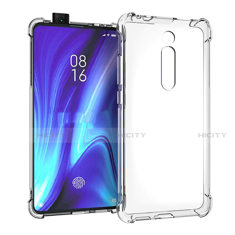 Custodia Silicone Trasparente Ultra Sottile Morbida K05 per Xiaomi Mi 9T Chiaro