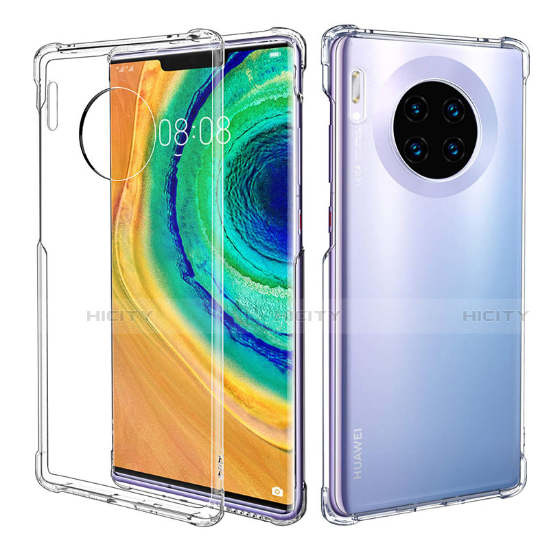 Custodia Silicone Trasparente Ultra Sottile Morbida K08 per Huawei Mate 30 Pro Chiaro