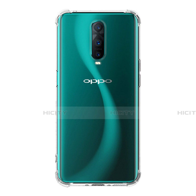 Custodia Silicone Trasparente Ultra Sottile Morbida M01 per Oppo R17 Pro Chiaro