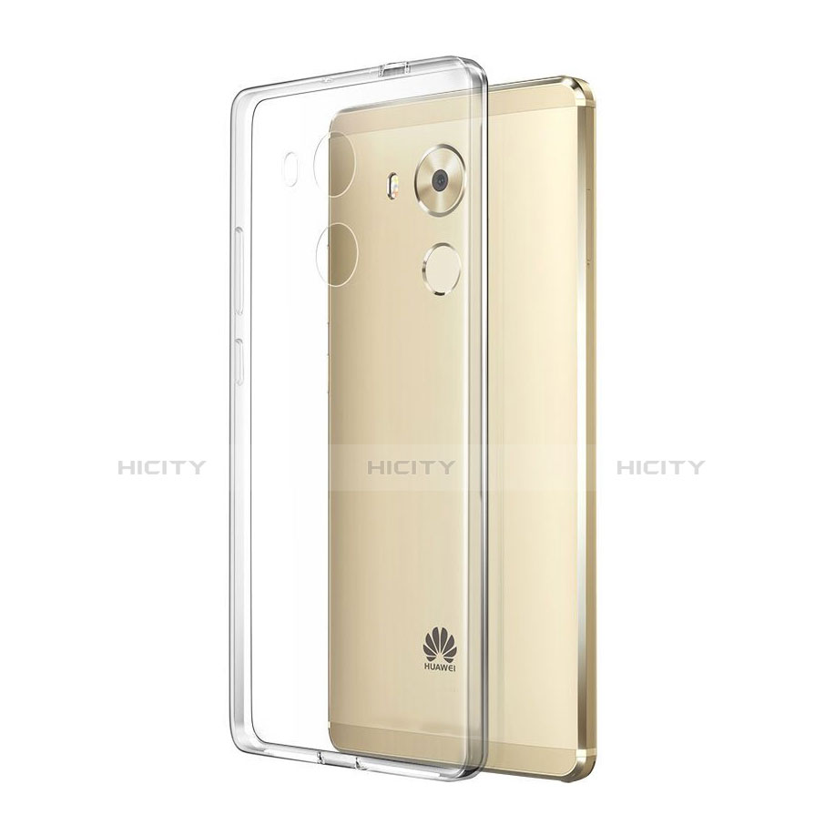 Custodia Silicone Trasparente Ultra Sottile Morbida per Huawei Mate 8 Chiaro