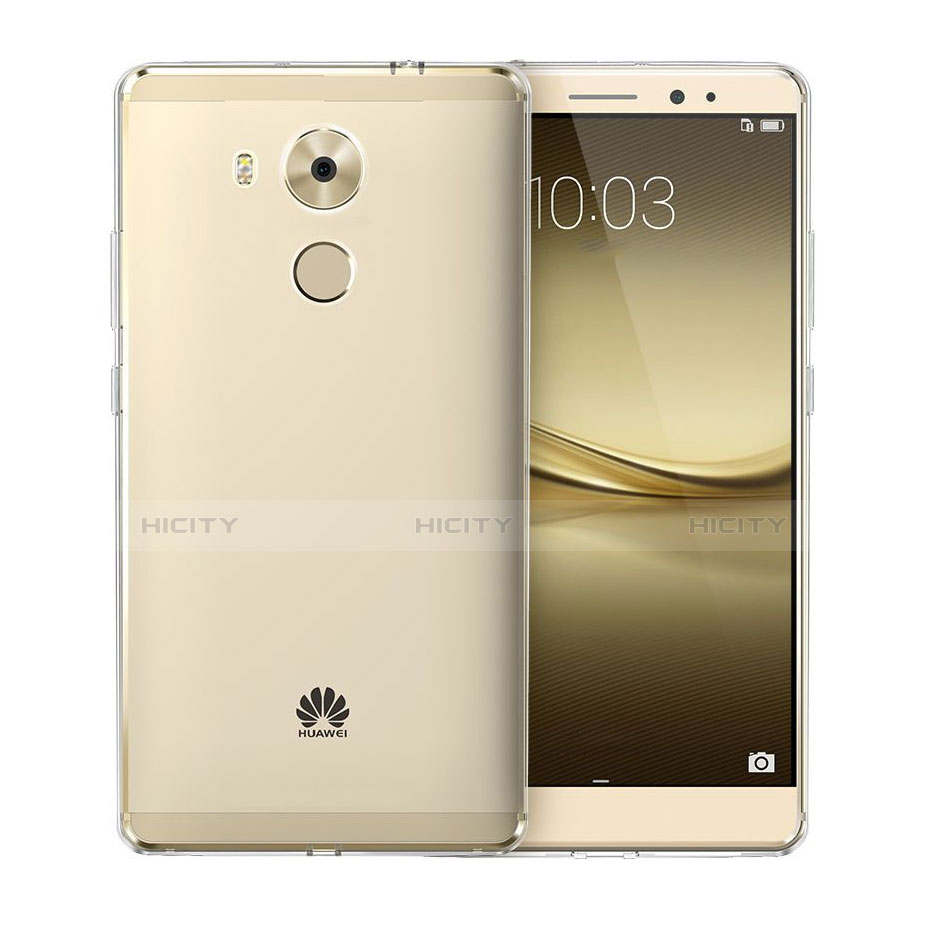 Custodia Silicone Trasparente Ultra Sottile Morbida per Huawei Mate 8 Chiaro