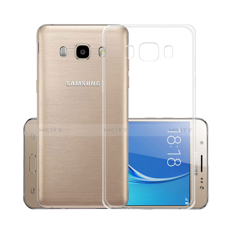 Custodia Silicone Trasparente Ultra Sottile Morbida per Samsung Galaxy J5 (2016) J510FN J5108 Chiaro