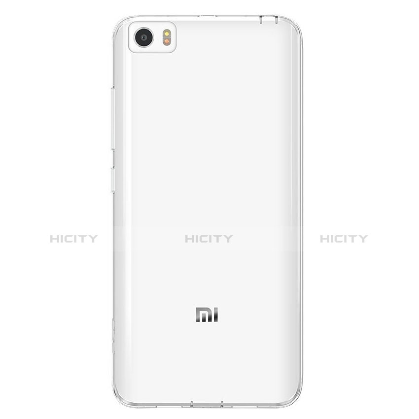 Custodia Silicone Trasparente Ultra Sottile Morbida per Xiaomi Mi 5 Chiaro