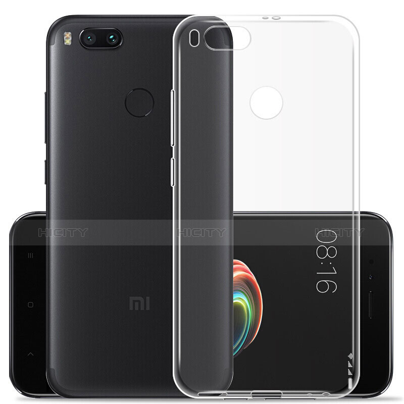 Custodia Silicone Trasparente Ultra Sottile Morbida per Xiaomi Mi 5X Chiaro