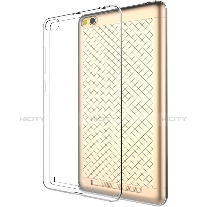 Custodia Silicone Trasparente Ultra Sottile Morbida per Xiaomi Redmi 3 Chiaro