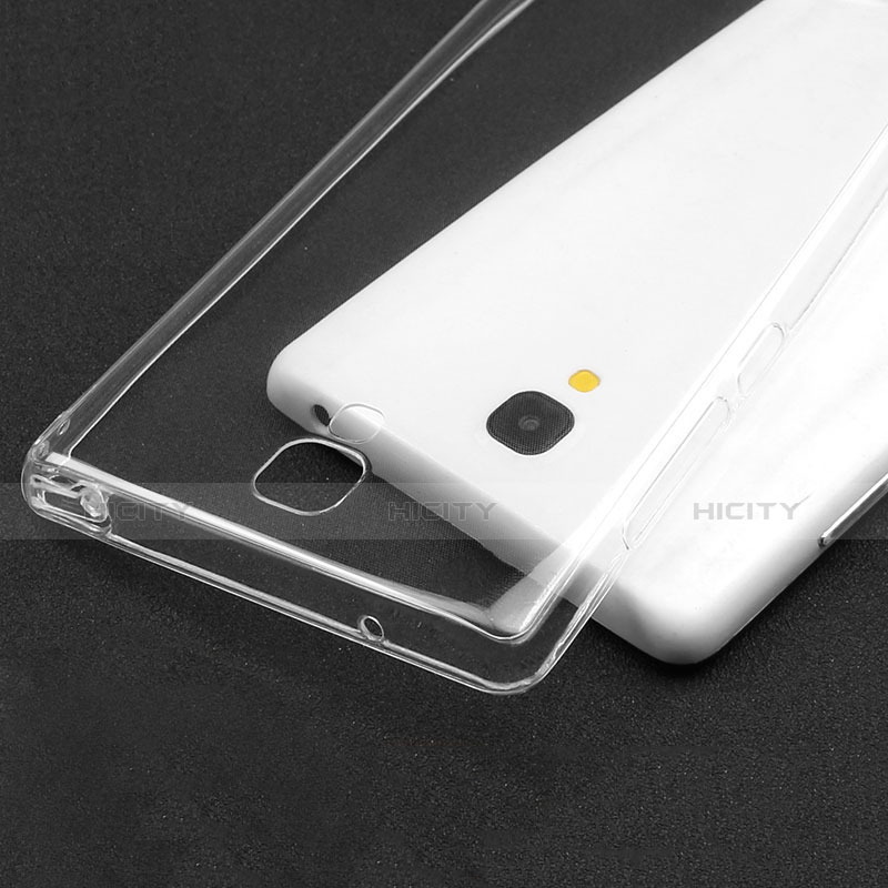 Custodia Silicone Trasparente Ultra Sottile Morbida per Xiaomi Redmi Note Prime Chiaro