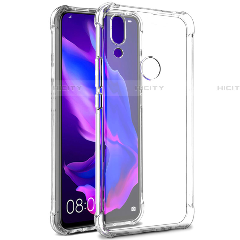 Custodia Silicone Trasparente Ultra Sottile Morbida T02 per Huawei P Smart Z Chiaro