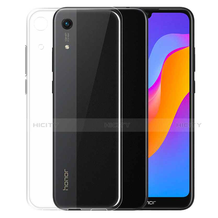 Custodia Silicone Trasparente Ultra Sottile Morbida T02 per Huawei Y6 Prime (2019) Chiaro