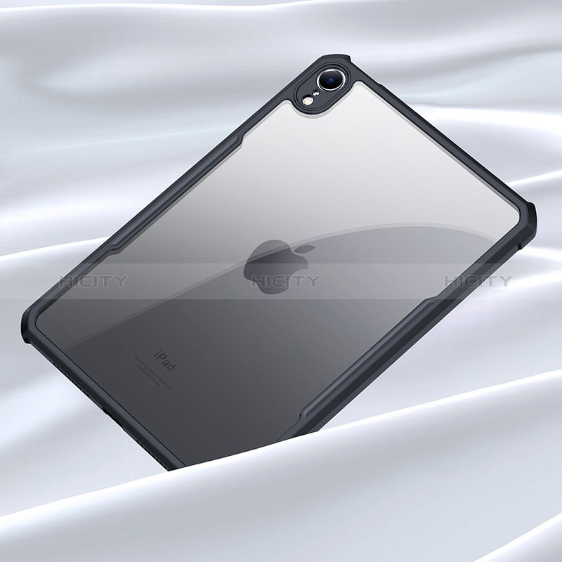 Custodia Silicone Trasparente Ultra Sottile Morbida T04 per Apple iPad Mini 6 Nero