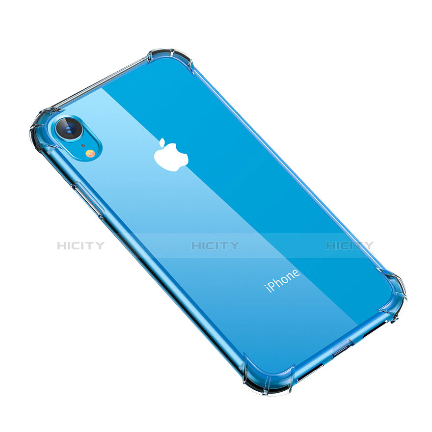 Custodia Silicone Trasparente Ultra Sottile Morbida T04 per Apple iPhone XR Chiaro