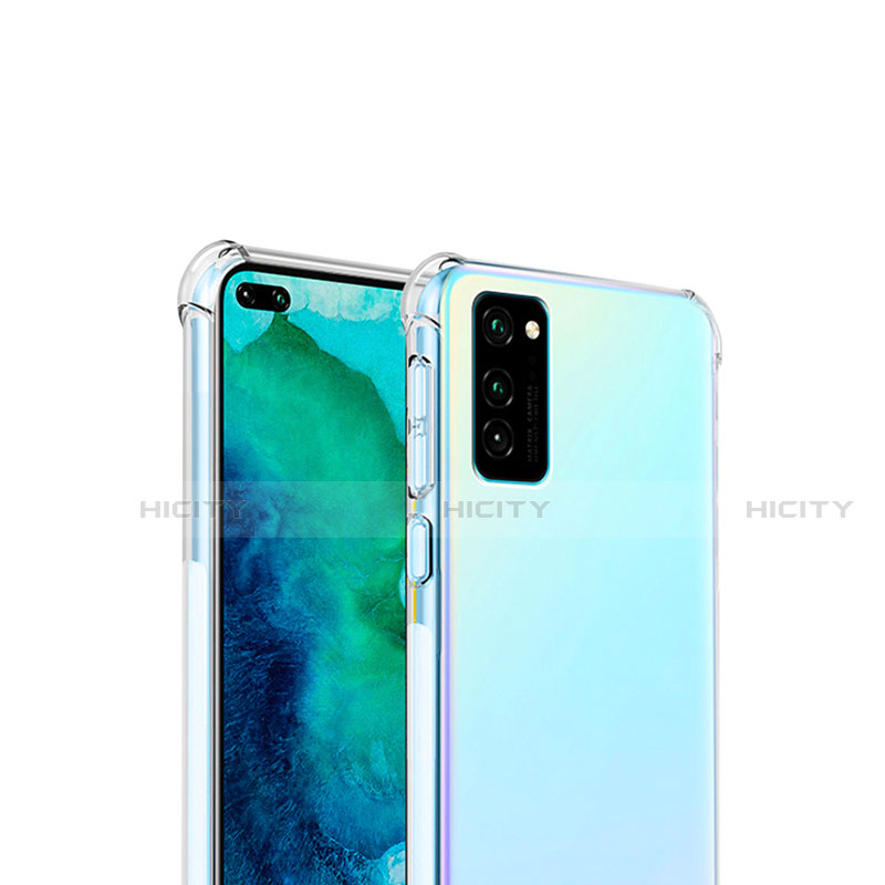 Custodia Silicone Trasparente Ultra Sottile Morbida T04 per Huawei Honor V30 Pro 5G Chiaro