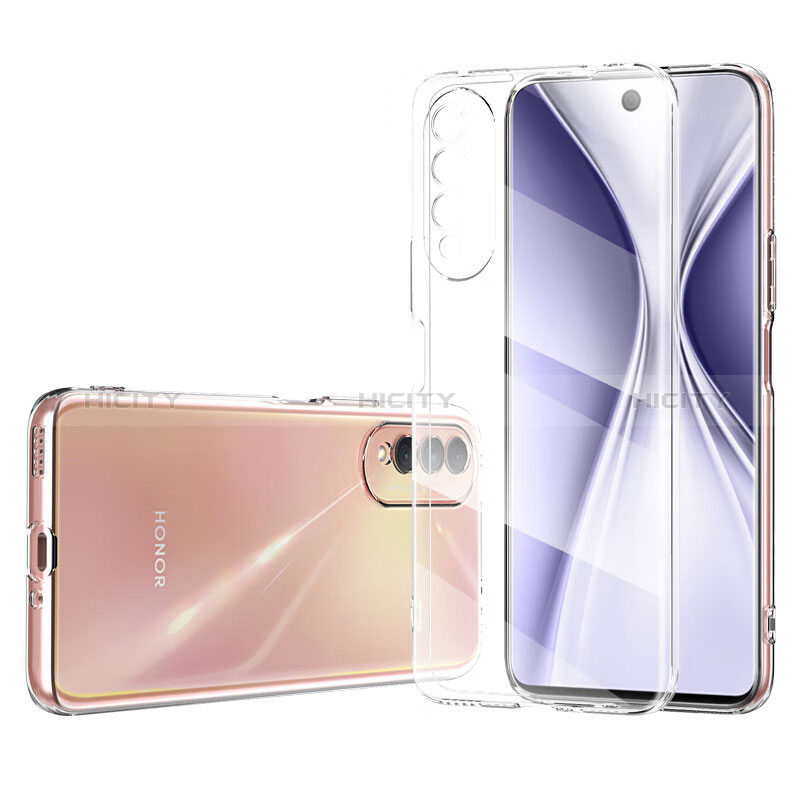 Custodia Silicone Trasparente Ultra Sottile Morbida T04 per Huawei Nova 10z Chiaro