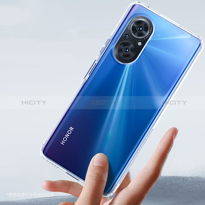 Custodia Silicone Trasparente Ultra Sottile Morbida T04 per Huawei Nova 9 SE Chiaro