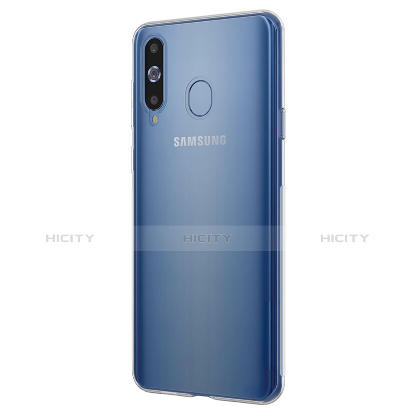 Custodia Silicone Trasparente Ultra Sottile Morbida T04 per Samsung Galaxy A8s SM-G8870 Chiaro