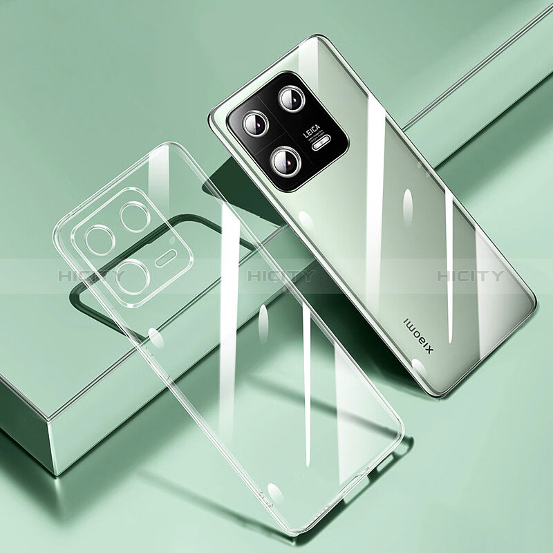 Custodia Silicone Trasparente Ultra Sottile Morbida T04 per Xiaomi Mi 13 Pro 5G Chiaro