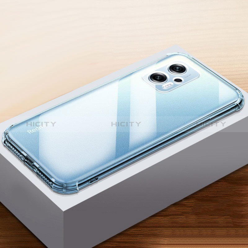 Custodia Silicone Trasparente Ultra Sottile Morbida T04 per Xiaomi Redmi Note 11T Pro 5G Chiaro