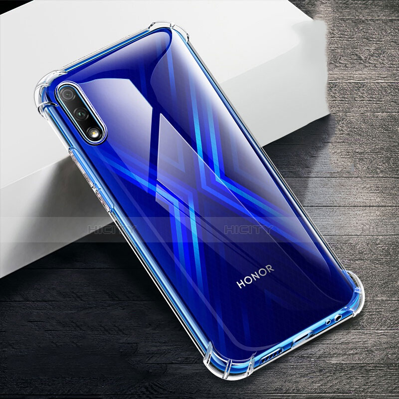 Custodia Silicone Trasparente Ultra Sottile Morbida T06 per Huawei P Smart Z (2019) Chiaro