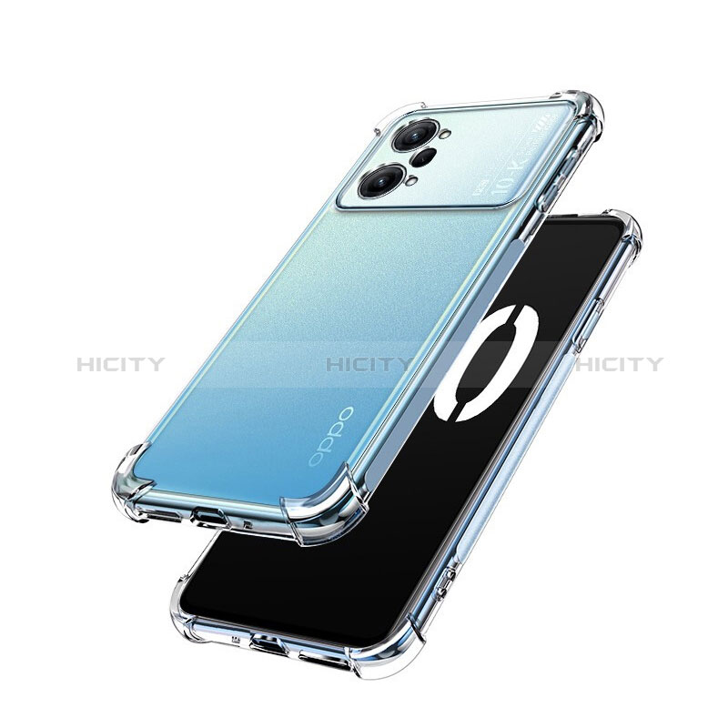 Custodia Silicone Trasparente Ultra Sottile Morbida T06 per Oppo K10 Pro 5G Chiaro