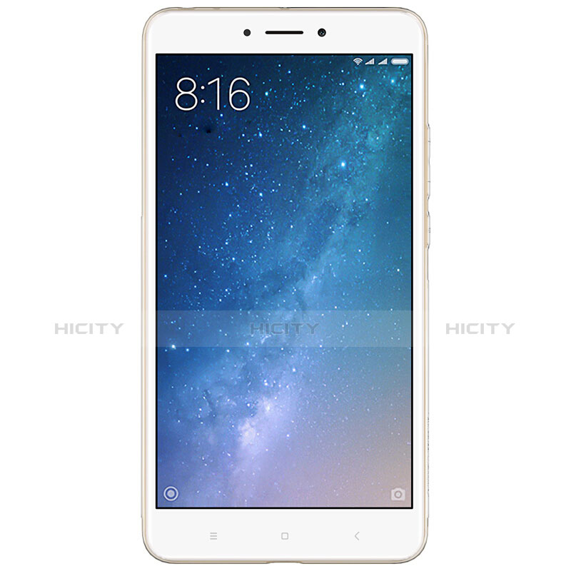 Custodia Silicone Trasparente Ultra Sottile Morbida T06 per Xiaomi Mi Max 2 Chiaro