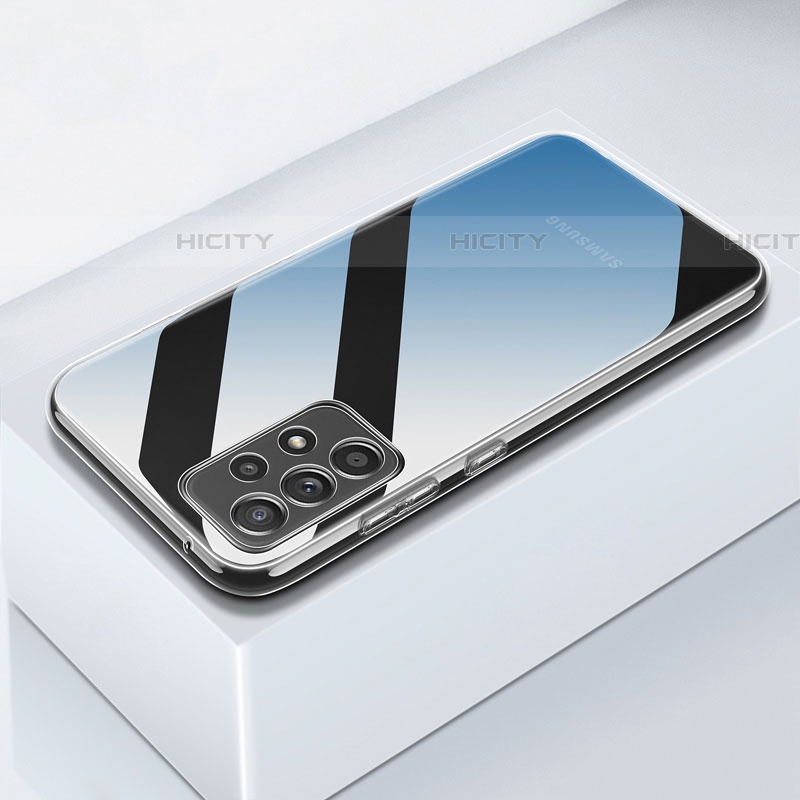 Custodia Silicone Trasparente Ultra Sottile Morbida T07 per Samsung Galaxy A52 4G Chiaro