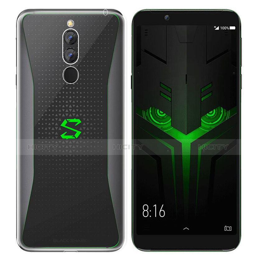 Custodia Silicone Trasparente Ultra Sottile Morbida T07 per Xiaomi Black Shark Helo Chiaro