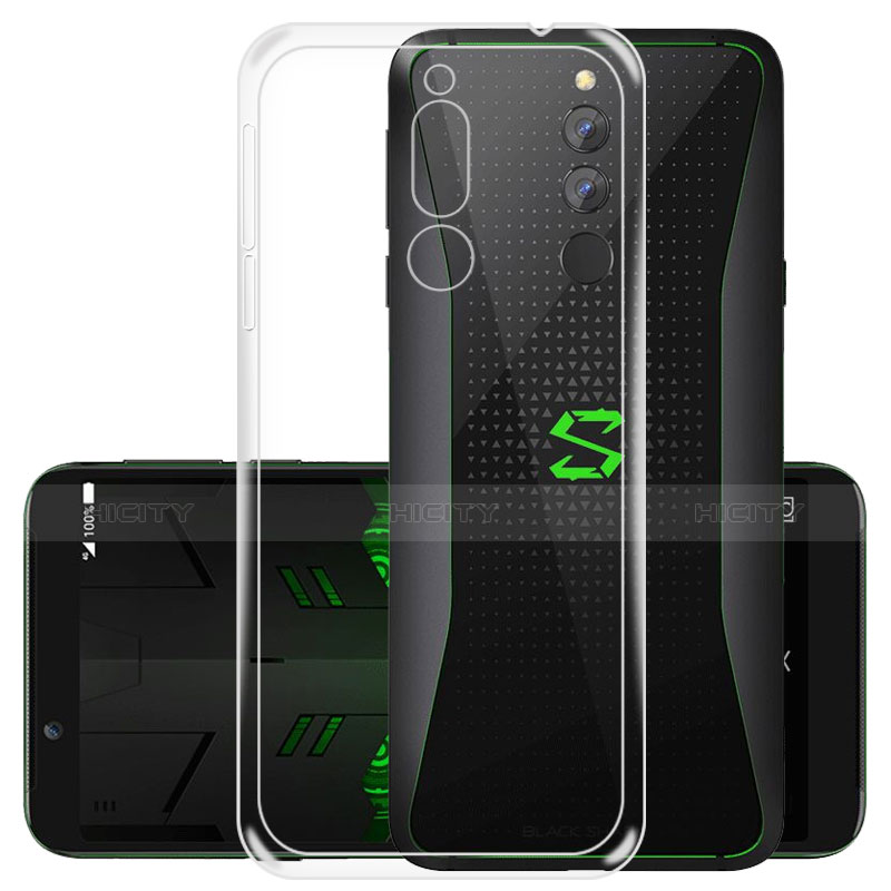 Custodia Silicone Trasparente Ultra Sottile Morbida T07 per Xiaomi Black Shark Helo Chiaro