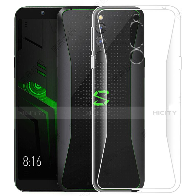 Custodia Silicone Trasparente Ultra Sottile Morbida T07 per Xiaomi Black Shark Helo Chiaro