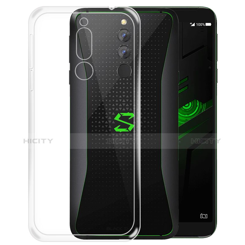 Custodia Silicone Trasparente Ultra Sottile Morbida T07 per Xiaomi Black Shark Helo Chiaro