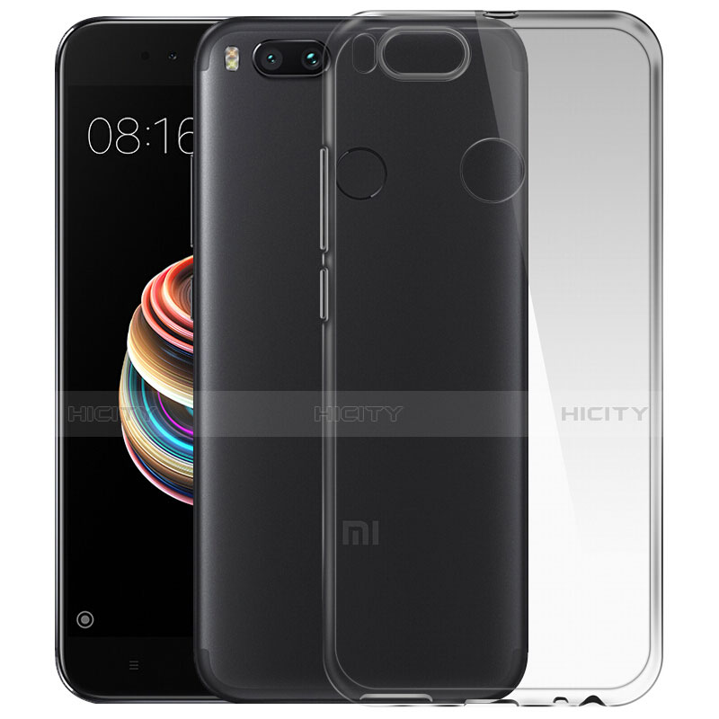 Custodia Silicone Trasparente Ultra Sottile Morbida T07 per Xiaomi Mi 5X Chiaro