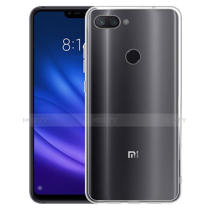 Custodia Silicone Trasparente Ultra Sottile Morbida T07 per Xiaomi Mi 8 Lite Chiaro