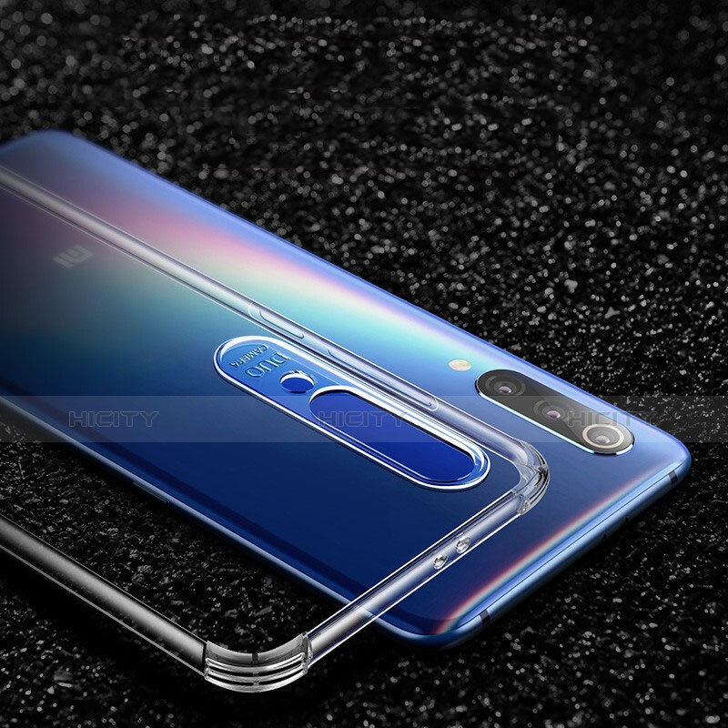 Custodia Silicone Trasparente Ultra Sottile Morbida T07 per Xiaomi Mi 9 Pro Chiaro