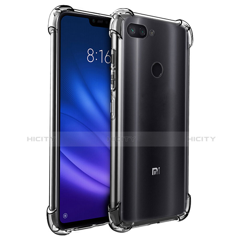 Custodia Silicone Trasparente Ultra Sottile Morbida T08 per Xiaomi Mi 8 Lite Chiaro