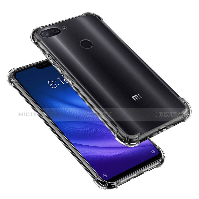 Custodia Silicone Trasparente Ultra Sottile Morbida T08 per Xiaomi Mi 8 Lite Chiaro